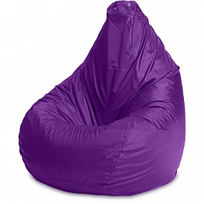 Пуф кресло мешок фиолетовый