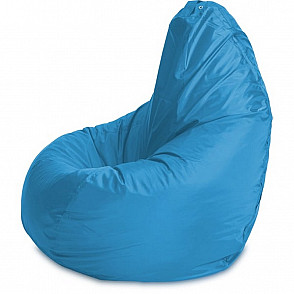 Кресло мешок пуф голубой