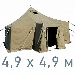 Тент палатка Армейская 4,9х4,9 м