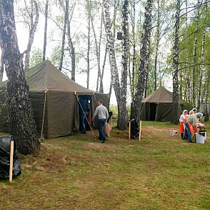 Тент палатка Армейская 4,9х4,9 м