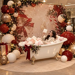 Фотозона «Рождественская ванна Sweet Christmas»