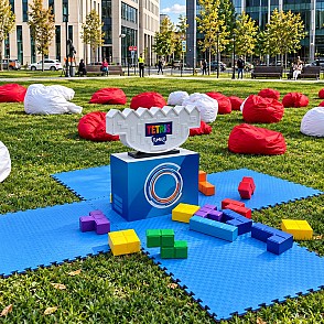 Гигантская игра дженга «Тетрис‑Башня»