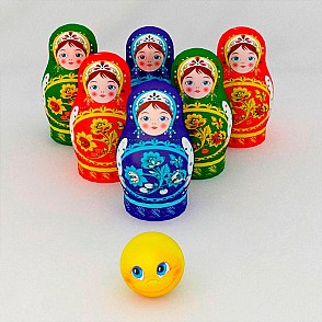 Боулинг матрешка