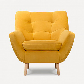 Кресло Scandi желтое