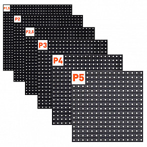 Светодиодный экран с шагом пикселя P2