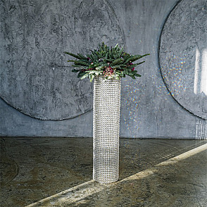 Напольная ваза из стекляруса H100см