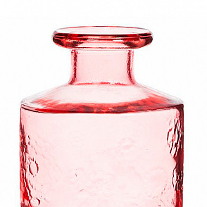 Розовая ваза 16см