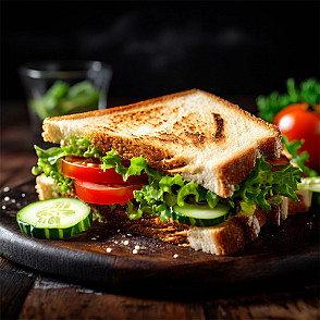 Сэндвич с овощами