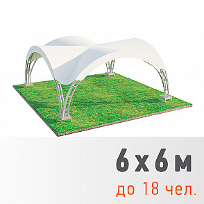 Арочный шатер 6х6м