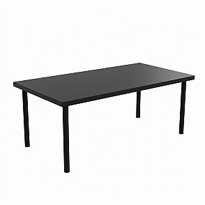 Стол журнальный 120x60 см чёрный