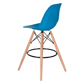 Стул барный Eames синий