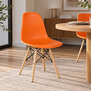 Стул Eames оранжевый