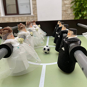 Настольный футбол свадебный