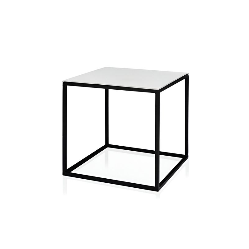 Журнальный стол Cube Loft White