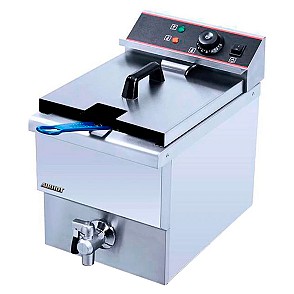Фритюрница AIRHOT EF8T с краном