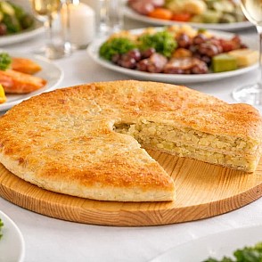 Пирог с картофелем