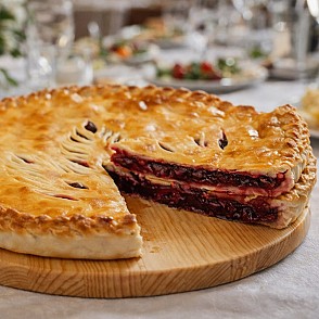 Пирог с вишней