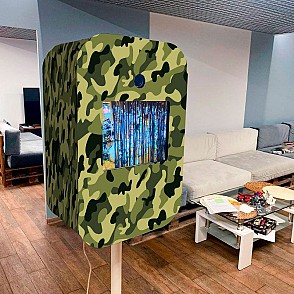 Gif фотостойка «Военная»