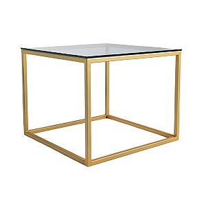 Журнальный столик Square со стеклянной столешницей